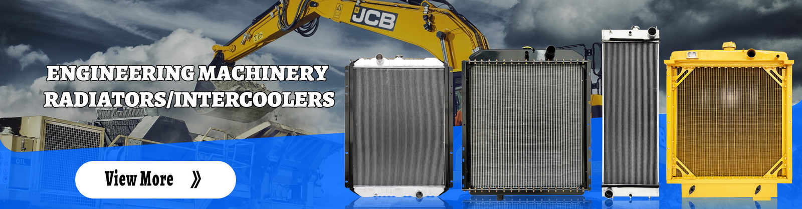 Planierraupen-Heizkörper