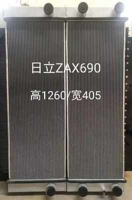 Bagger Radiator Hitachis ZAX690 ZAX650-3 ZAX670-3 4654973 4654972