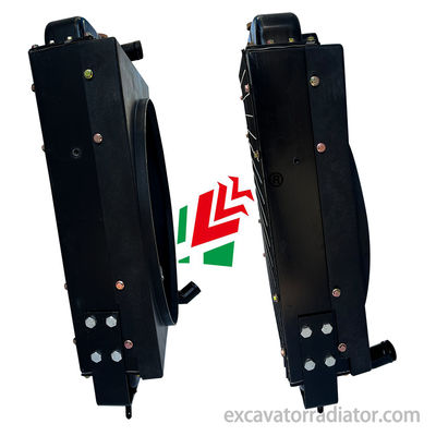 Weichai K4100 38 Rechte Ecke DF Schwere Maschinenbau Maschinenradiator Aluminium Kern Automotive Teile