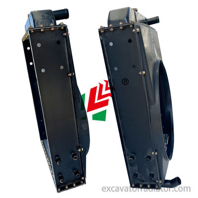 Radiator für Maschinenbau für Weichai K4105 Höherer Rechts-Links biegen DF38 Schwermaschinen Kühlgerät Zubehör