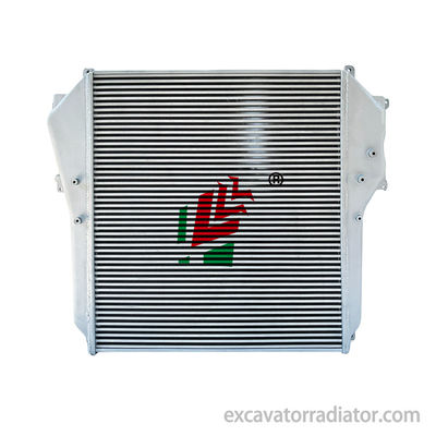 Hino-Lkw-Einzellager-Zwischenkühlgerät Hochleistungs-Aluminium-Kern-Lkw-Wärmeverteilung-Zwischenkühlgerät-Zubehör