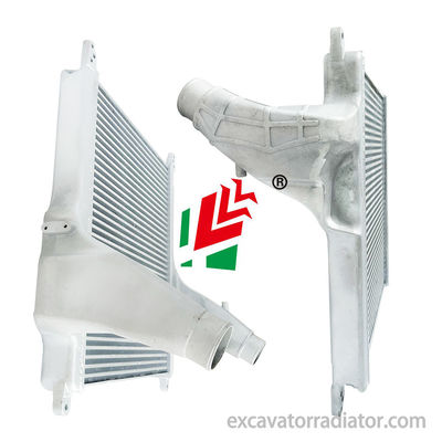 Isuzu-Zwischenkühlgerät OEM114310555 Hochleistungs-Aluminium-Lkw-Wärmeabbau-Zwischenkühlgerät
