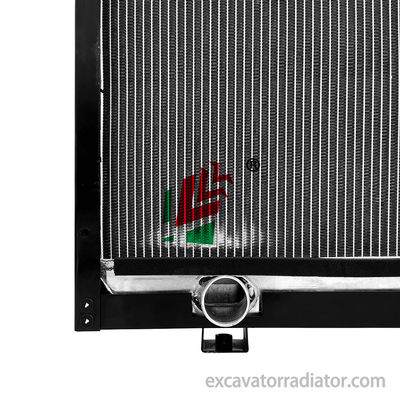 Jinlv Bus Heizkörper Kühlgerät 75*63 Montage Aluminium Passagierwagen Motor Kühlsystem Wasserbehälter für Bus