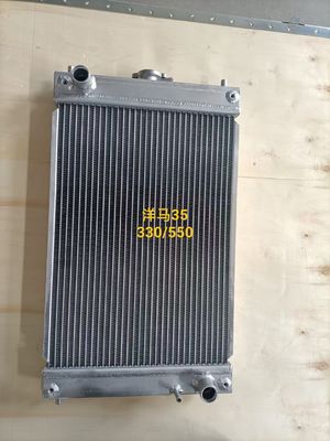 Yanmar Baggerkühler | Aluminium-Kühlsystembaugruppe | Kompletter Ersatz nach kundenspezifischer Spezifikation